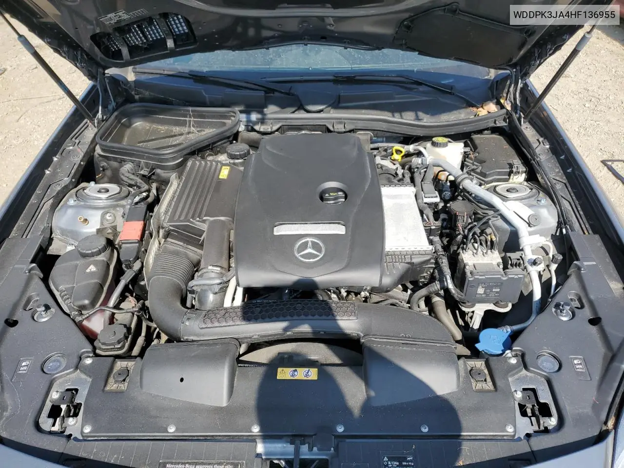 2017 Mercedes-Benz Slc 300 VIN: WDDPK3JA4HF136955 Lot: 59797905