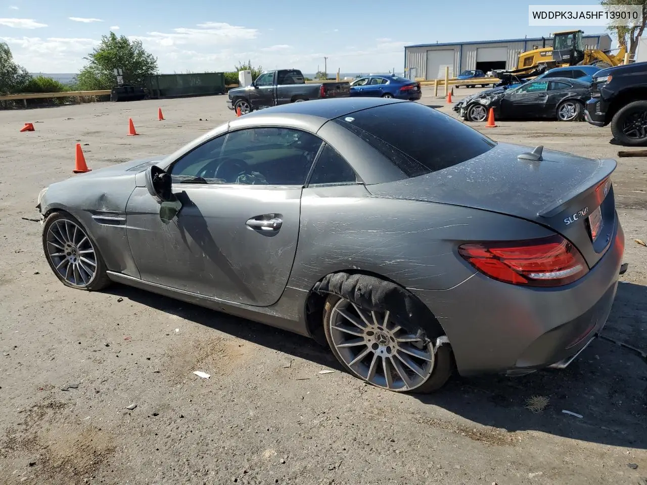 2017 Mercedes-Benz Slc 300 VIN: WDDPK3JA5HF139010 Lot: 62964345