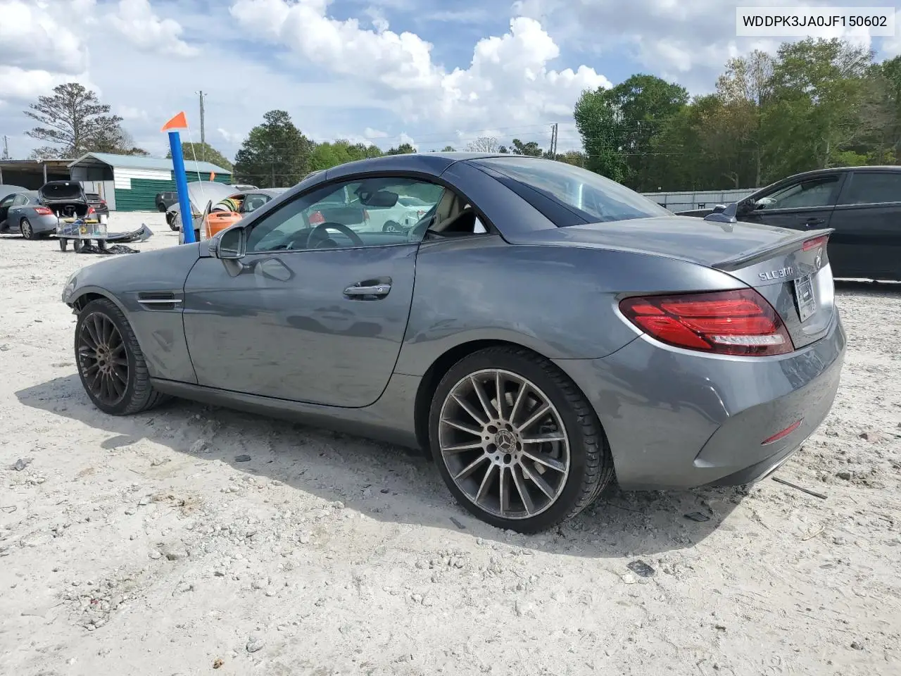 2018 Mercedes-Benz Slc 300 VIN: WDDPK3JA0JF150602 Lot: 51535135