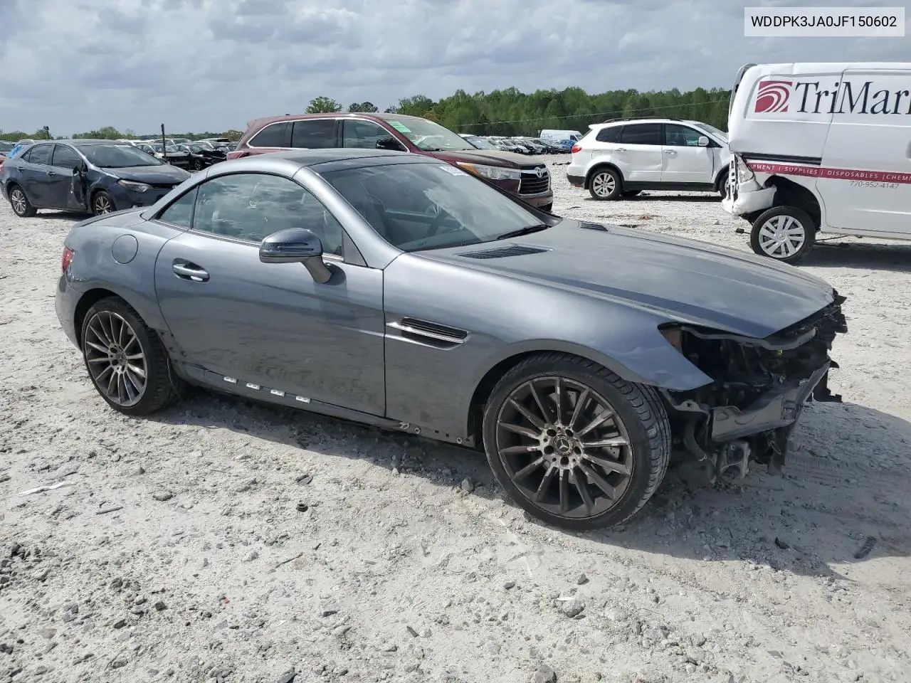 2018 Mercedes-Benz Slc 300 VIN: WDDPK3JA0JF150602 Lot: 51535135