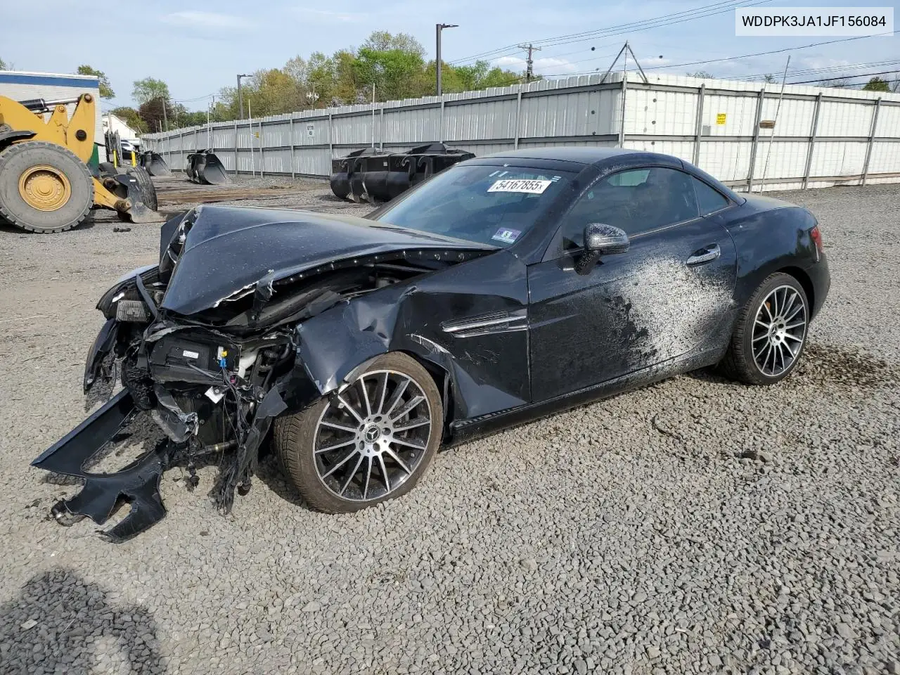 2018 Mercedes-Benz Slc 300 VIN: WDDPK3JA1JF156084 Lot: 54167855