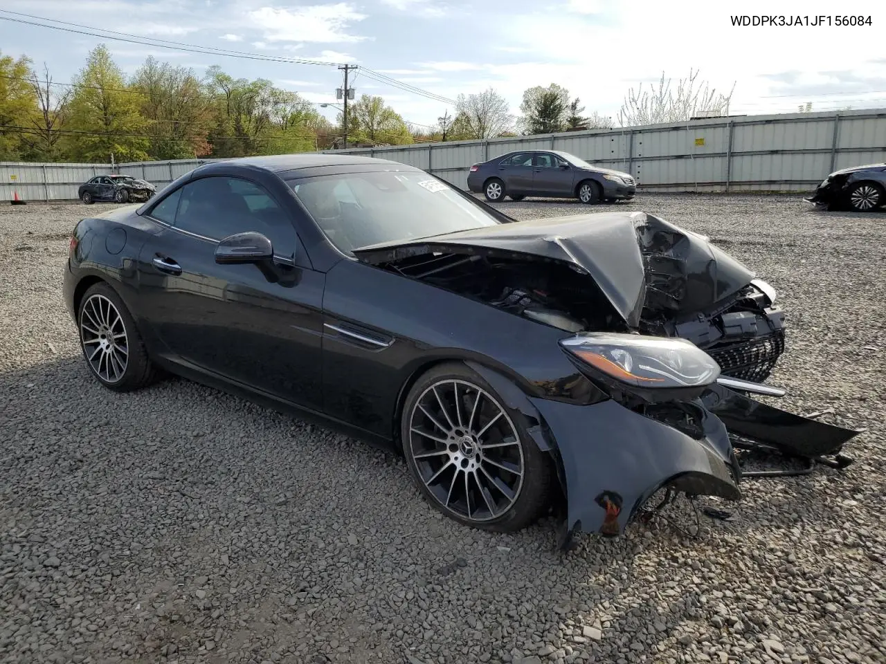 2018 Mercedes-Benz Slc 300 VIN: WDDPK3JA1JF156084 Lot: 54167855