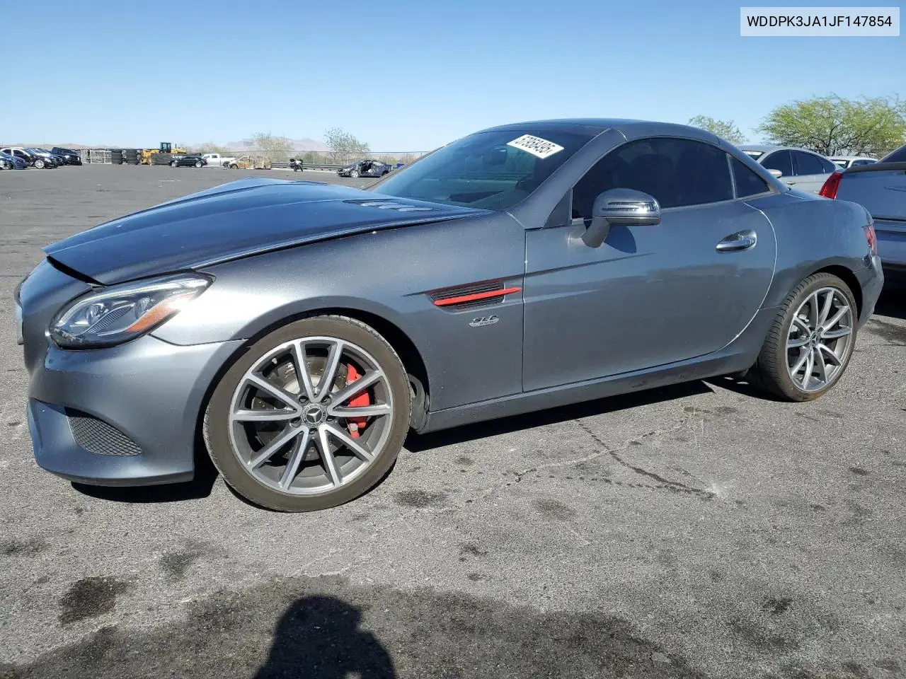 2018 Mercedes-Benz Slc 300 VIN: WDDPK3JA1JF147854 Lot: 57958495