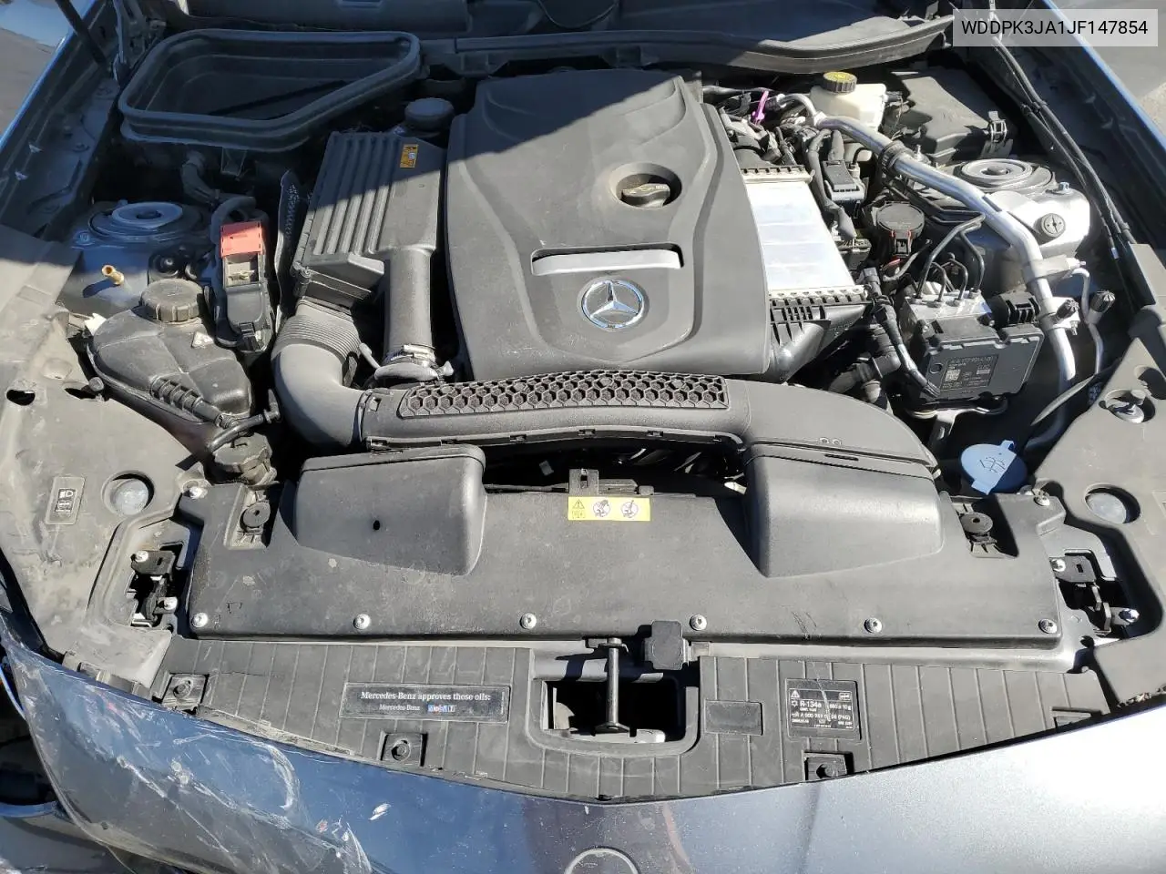 2018 Mercedes-Benz Slc 300 VIN: WDDPK3JA1JF147854 Lot: 57958495