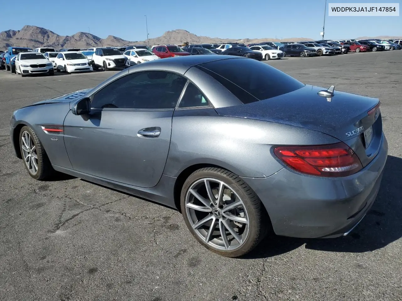 2018 Mercedes-Benz Slc 300 VIN: WDDPK3JA1JF147854 Lot: 57958495