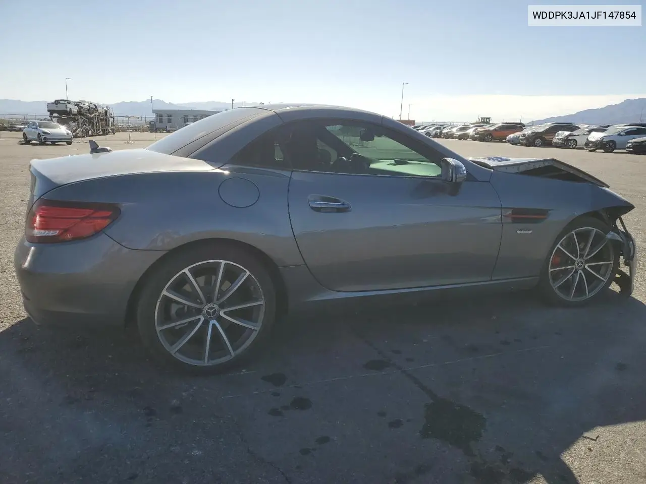 2018 Mercedes-Benz Slc 300 VIN: WDDPK3JA1JF147854 Lot: 57958495