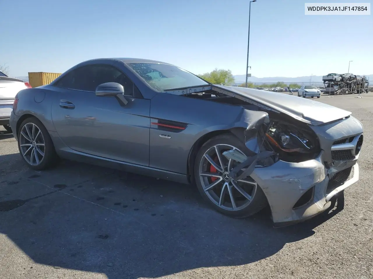 2018 Mercedes-Benz Slc 300 VIN: WDDPK3JA1JF147854 Lot: 57958495