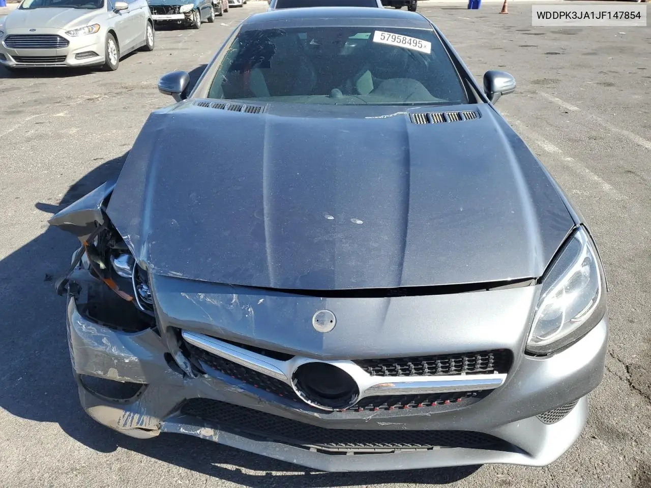 2018 Mercedes-Benz Slc 300 VIN: WDDPK3JA1JF147854 Lot: 57958495