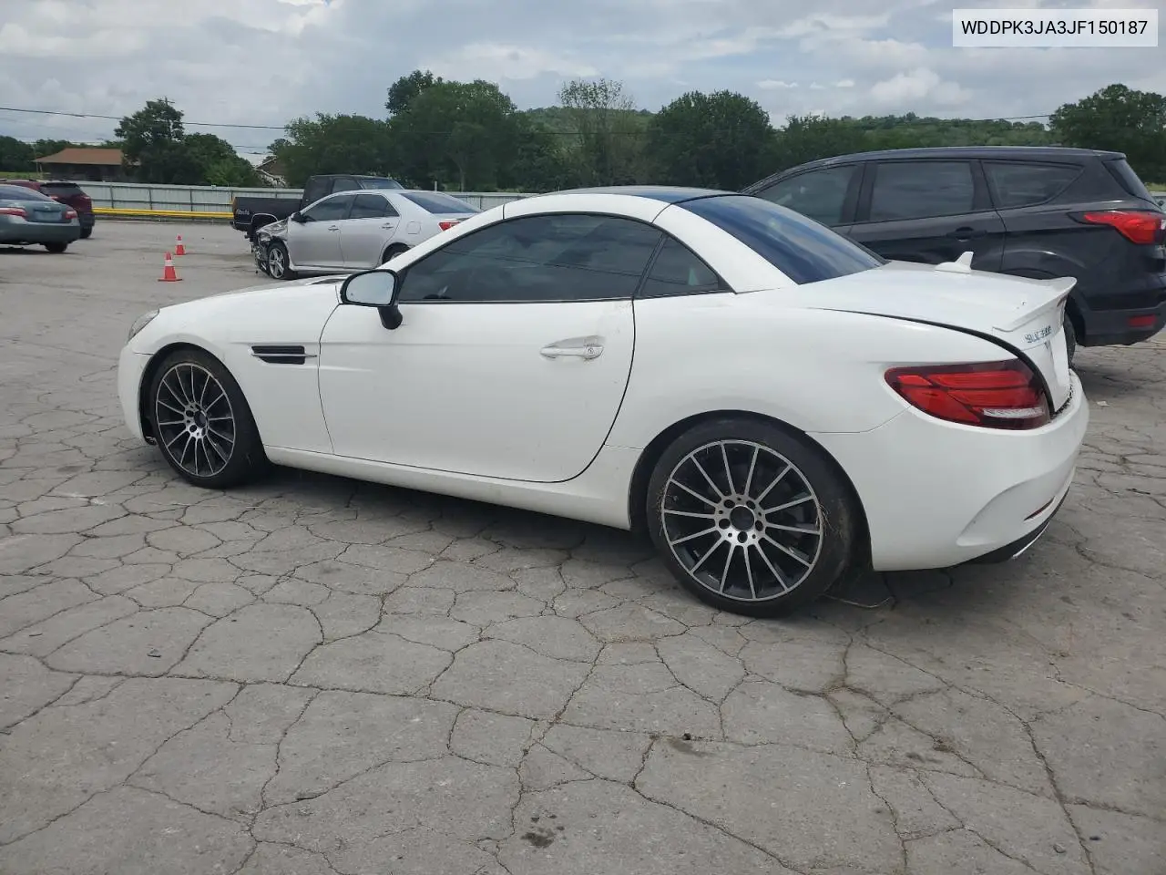 2018 Mercedes-Benz Slc 300 VIN: WDDPK3JA3JF150187 Lot: 62486925