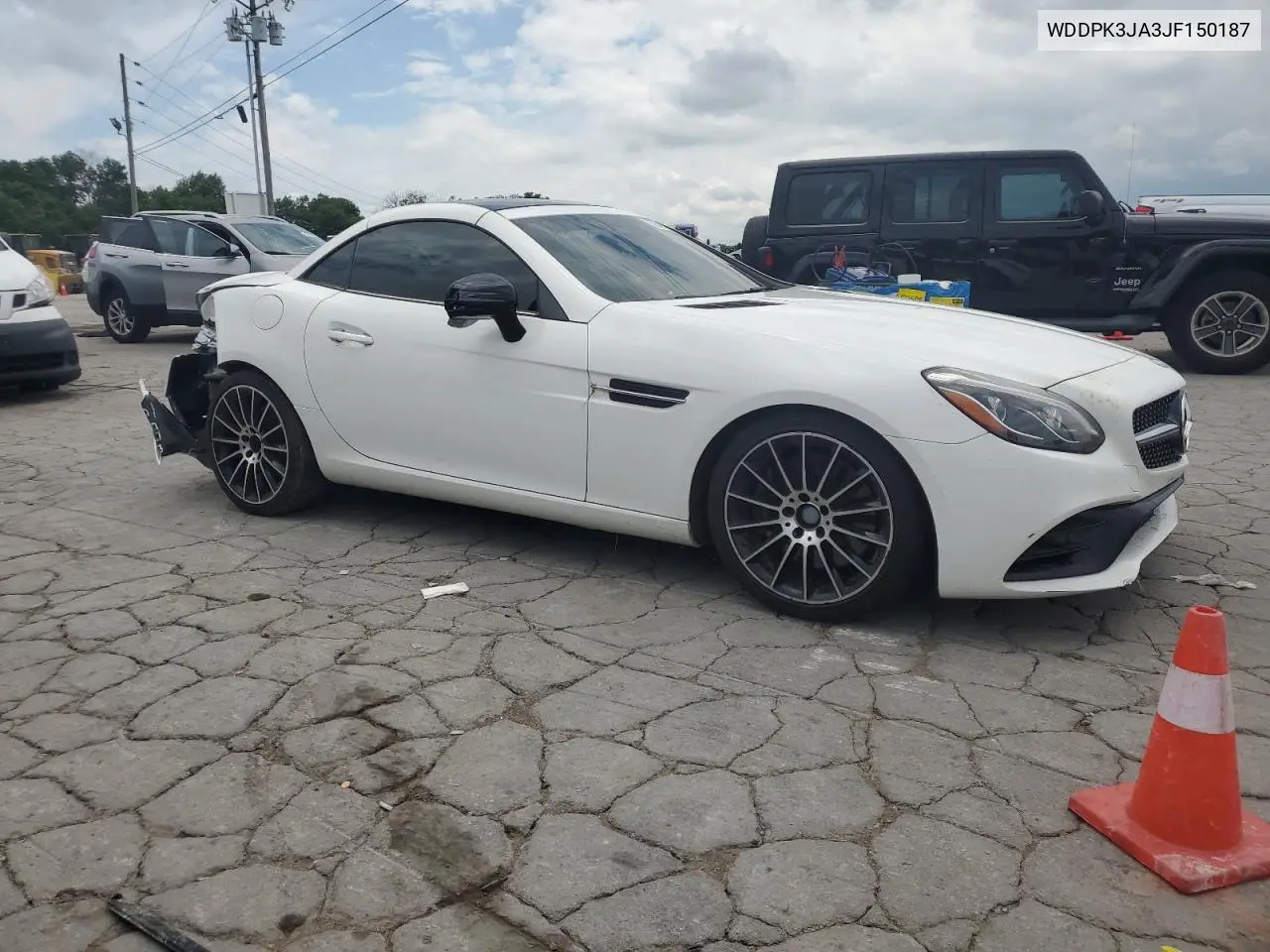 2018 Mercedes-Benz Slc 300 VIN: WDDPK3JA3JF150187 Lot: 62486925