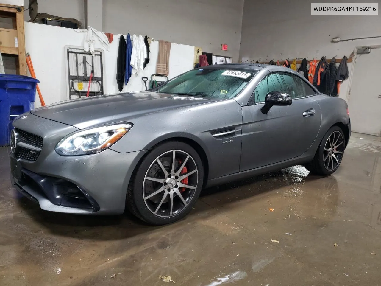 2019 Mercedes-Benz Slc 43 Amg VIN: WDDPK6GA4KF159216 Lot: 41665515