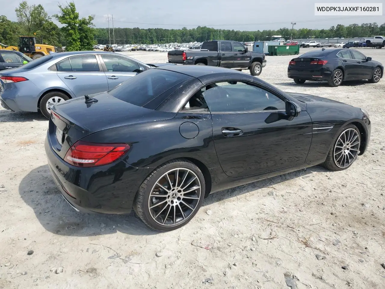 2019 Mercedes-Benz Slc 300 VIN: WDDPK3JAXKF160281 Lot: 54115215
