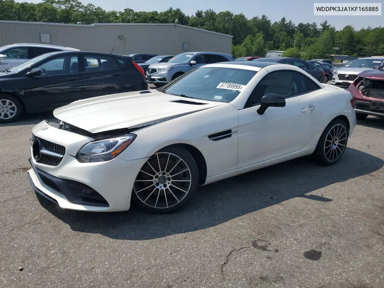 2019 Mercedes-Benz Slc 300 VIN: WDDPK3JA1KF165885 Lot: 57789995