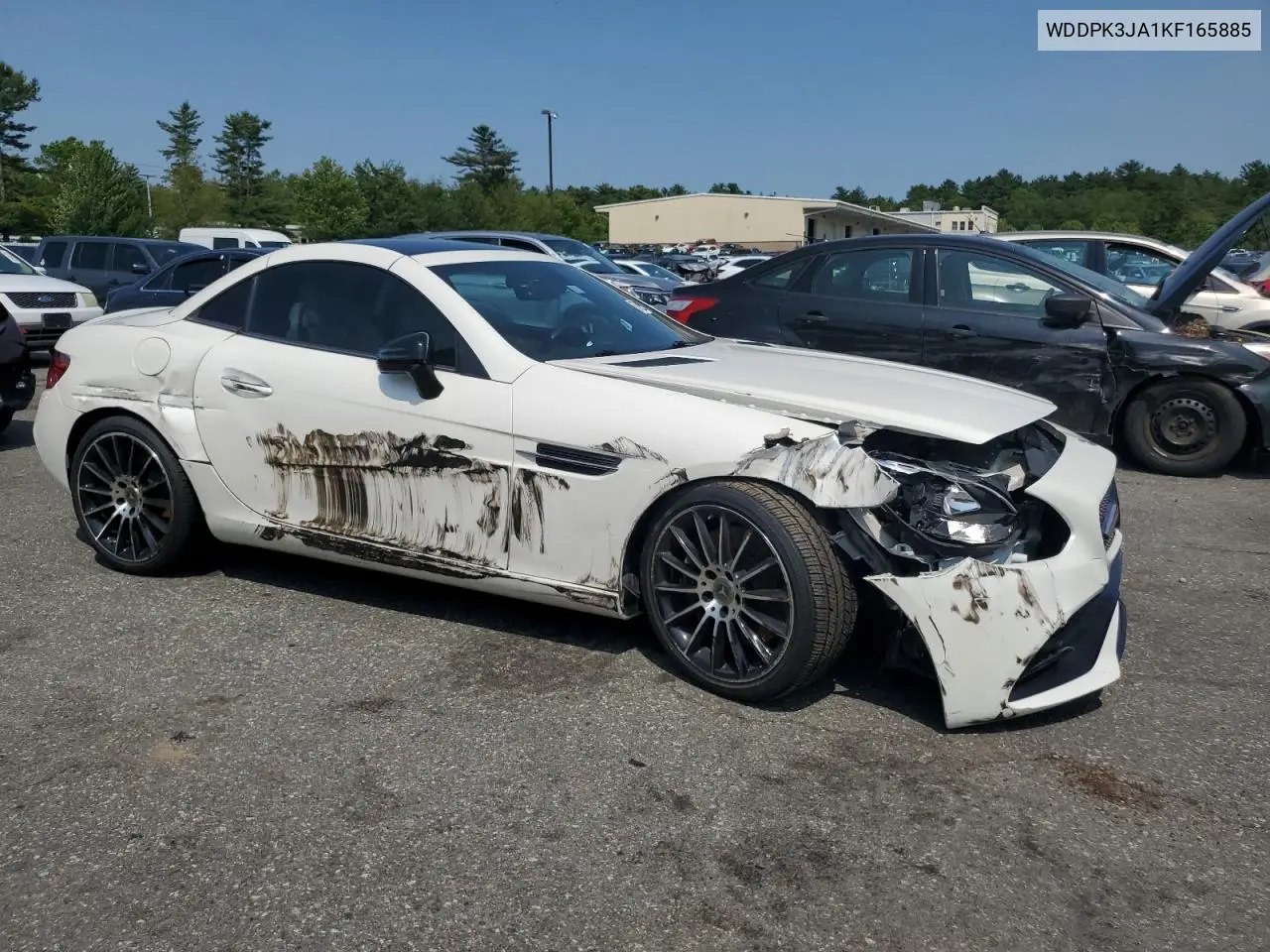 2019 Mercedes-Benz Slc 300 VIN: WDDPK3JA1KF165885 Lot: 57789995