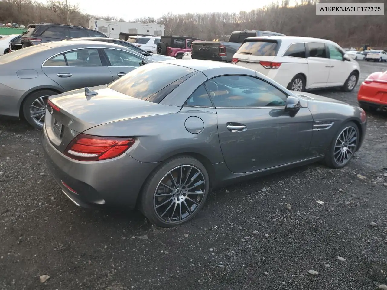 2020 Mercedes-Benz Slc 300 VIN: W1KPK3JA0LF172375 Lot: 56552705