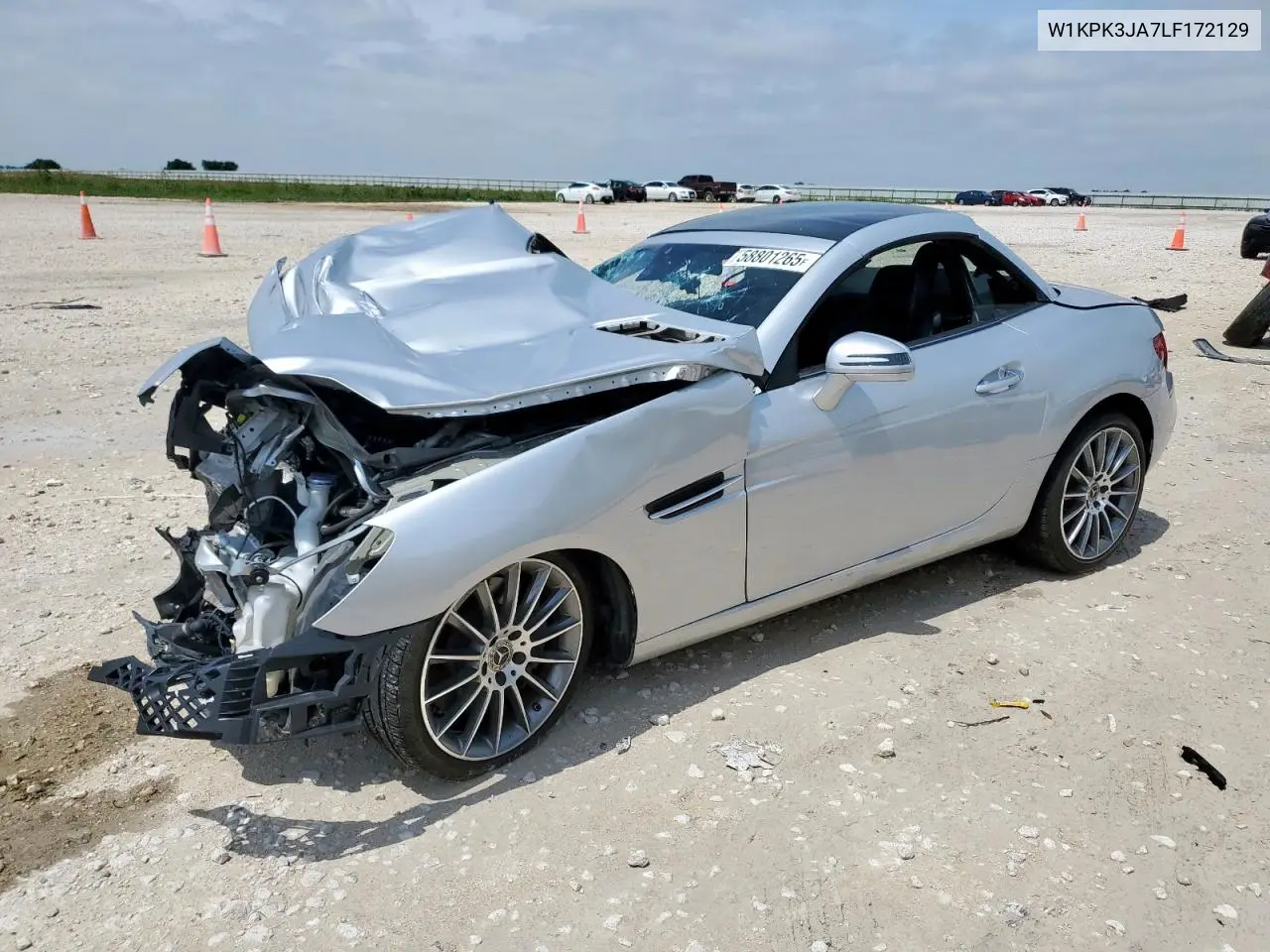 2020 Mercedes-Benz Slc 300 VIN: W1KPK3JA7LF172129 Lot: 58801265