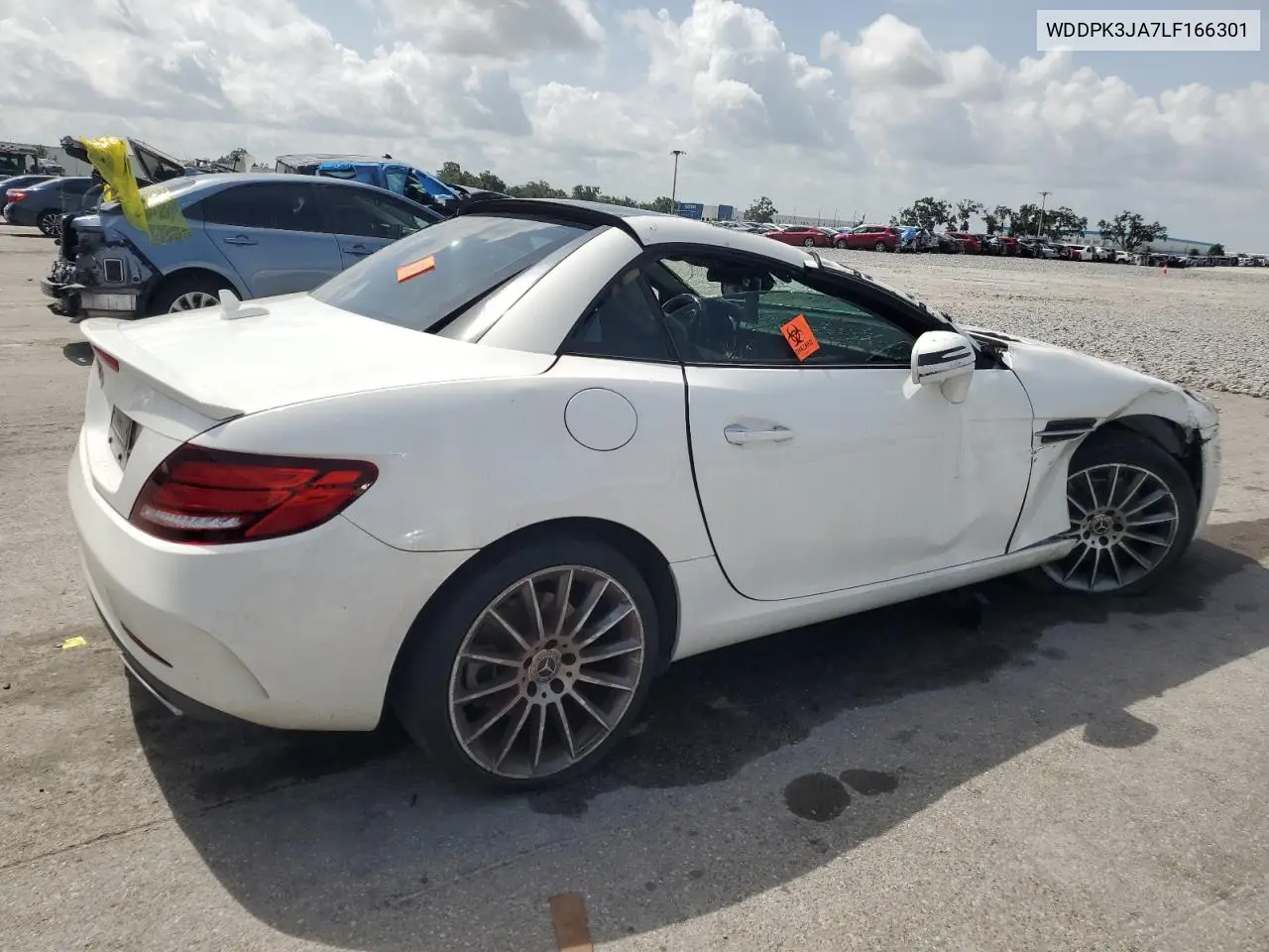 2020 Mercedes-Benz Slc 300 VIN: WDDPK3JA7LF166301 Lot: 60047095