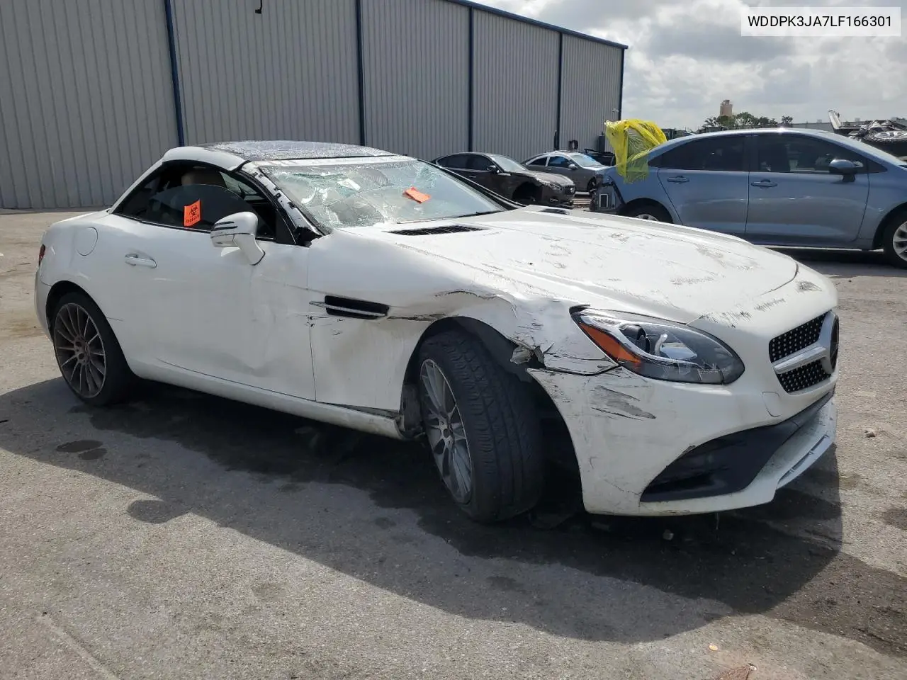 2020 Mercedes-Benz Slc 300 VIN: WDDPK3JA7LF166301 Lot: 60047095