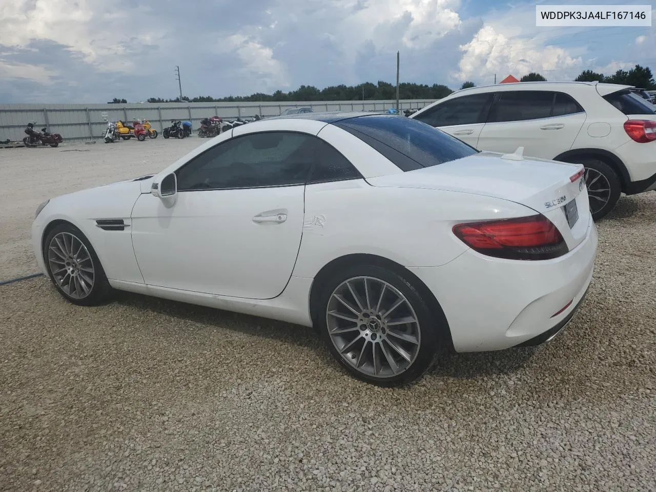 2020 Mercedes-Benz Slc 300 VIN: WDDPK3JA4LF167146 Lot: 74005714