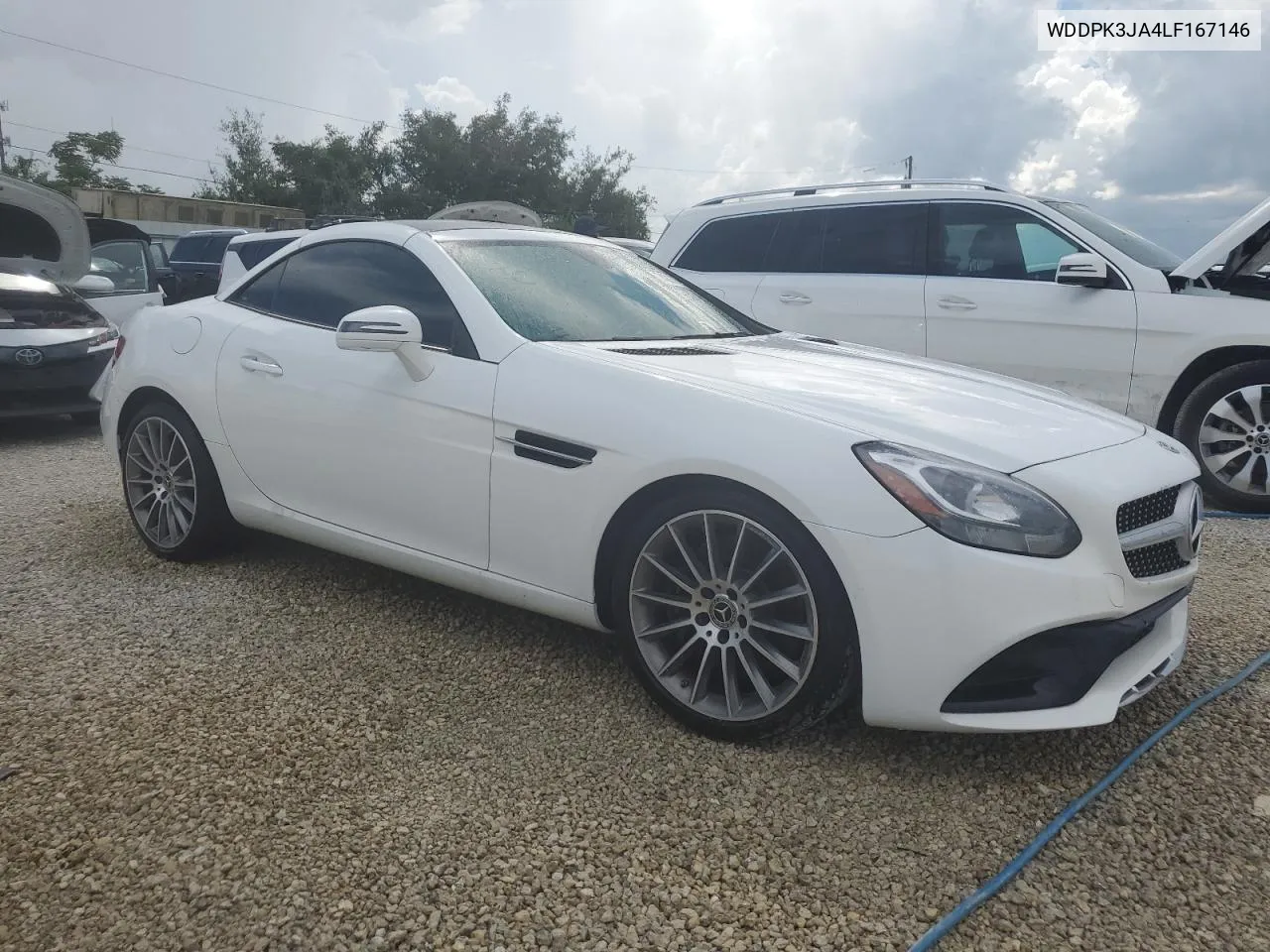 2020 Mercedes-Benz Slc 300 VIN: WDDPK3JA4LF167146 Lot: 74005714