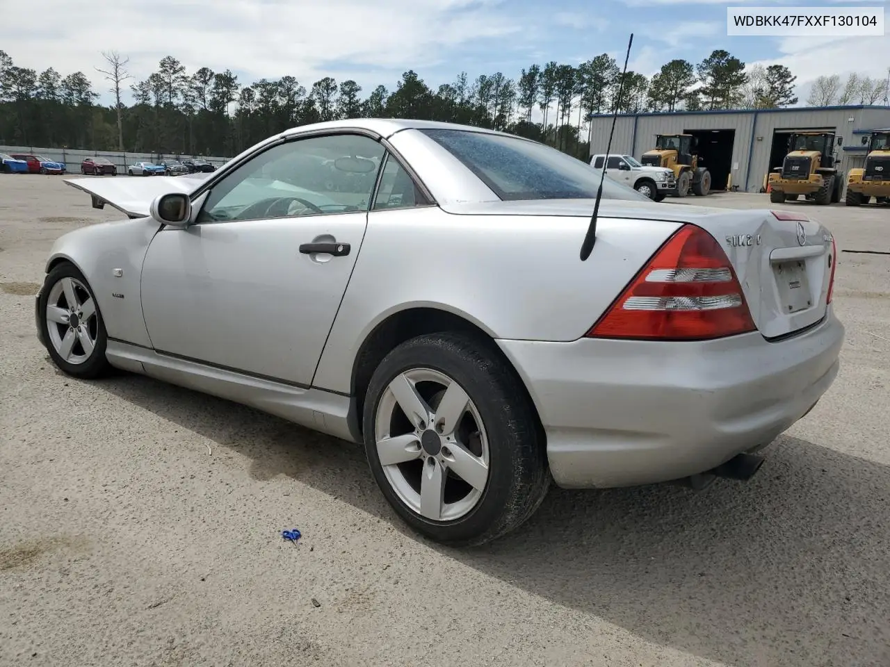 1999 Mercedes-Benz Slk 230 Kompressor VIN: WDBKK47FXXF130104 Lot: 50151595