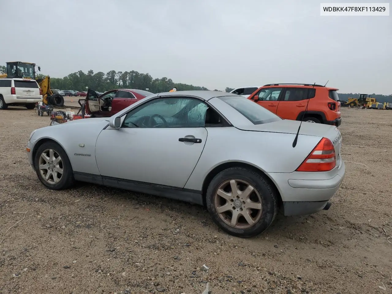 1999 Mercedes-Benz Slk 230 Kompressor VIN: WDBKK47F8XF113429 Lot: 54306075