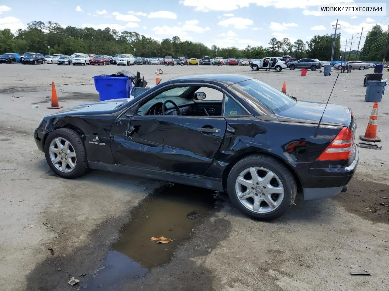 1999 Mercedes-Benz Slk 230 Kompressor VIN: WDBKK47F1XF087644 Lot: 55441495