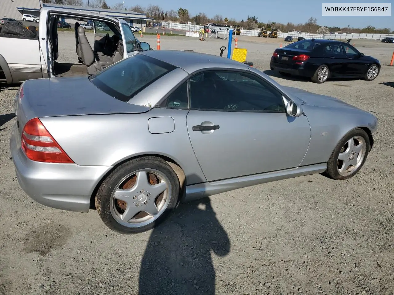 2000 Mercedes-Benz Slk 230 Kompressor VIN: WDBKK47F8YF156847 Lot: 48810475