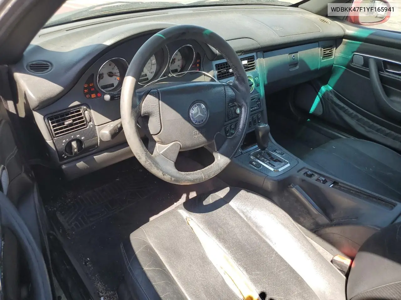 2000 Mercedes-Benz Slk 230 Kompressor VIN: WDBKK47F1YF165941 Lot: 53750745