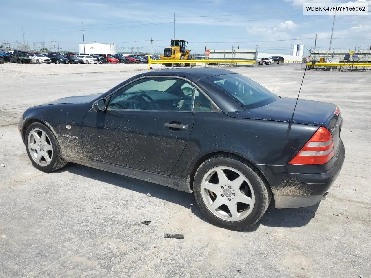 2000 Mercedes-Benz Slk 230 Kompressor VIN: WDBKK47F0YF166062 Lot: 54318895