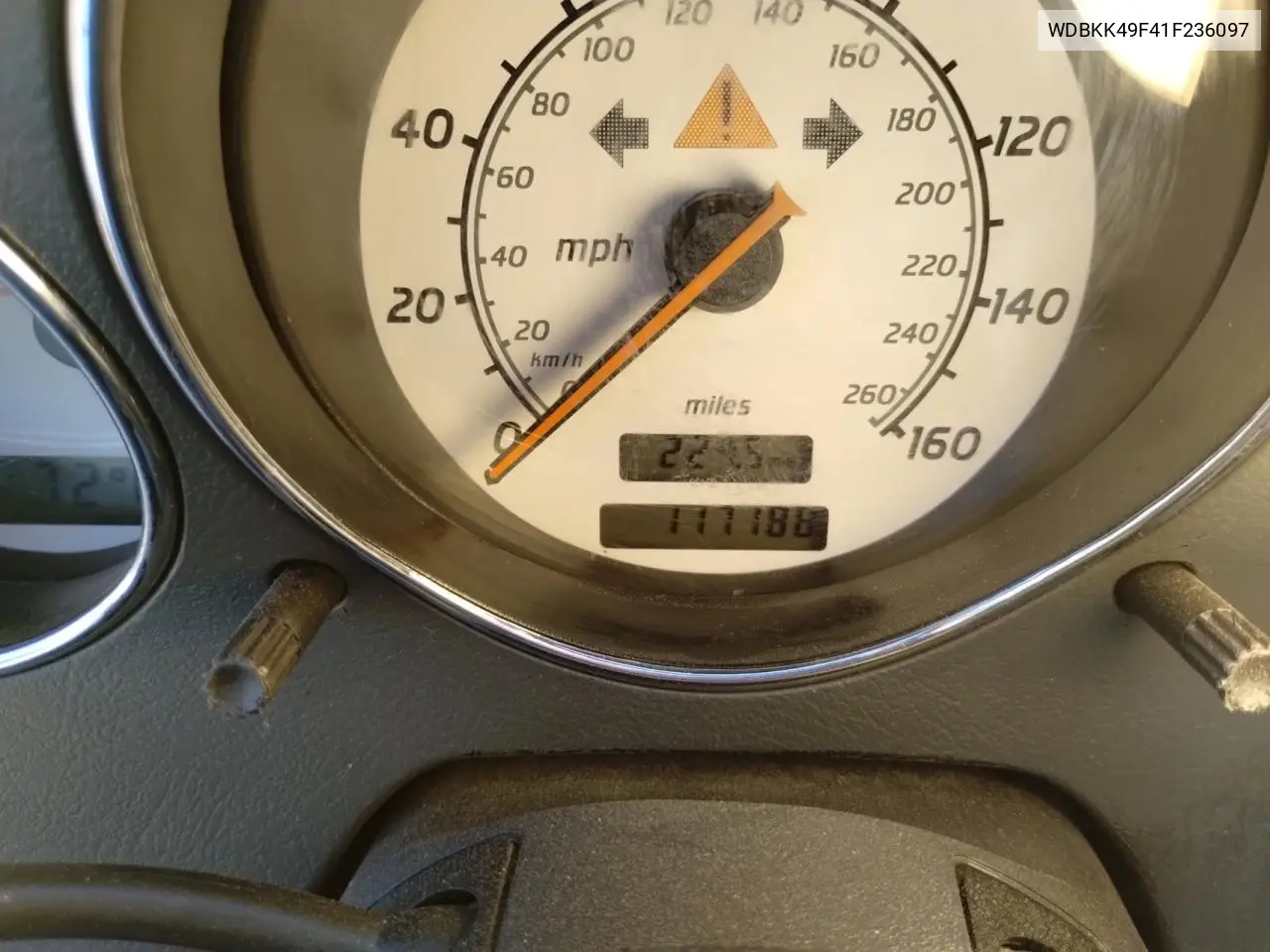 2001 Mercedes-Benz Slk 230 Kompressor VIN: WDBKK49F41F236097 Lot: 51640505