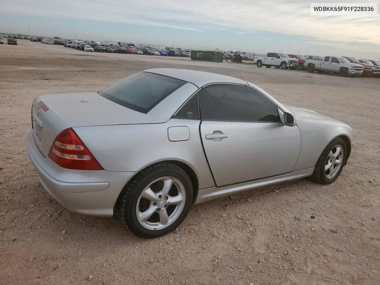 2001 Mercedes-Benz Slk 320 VIN: WDBKK65F91F228336 Lot: 56834915