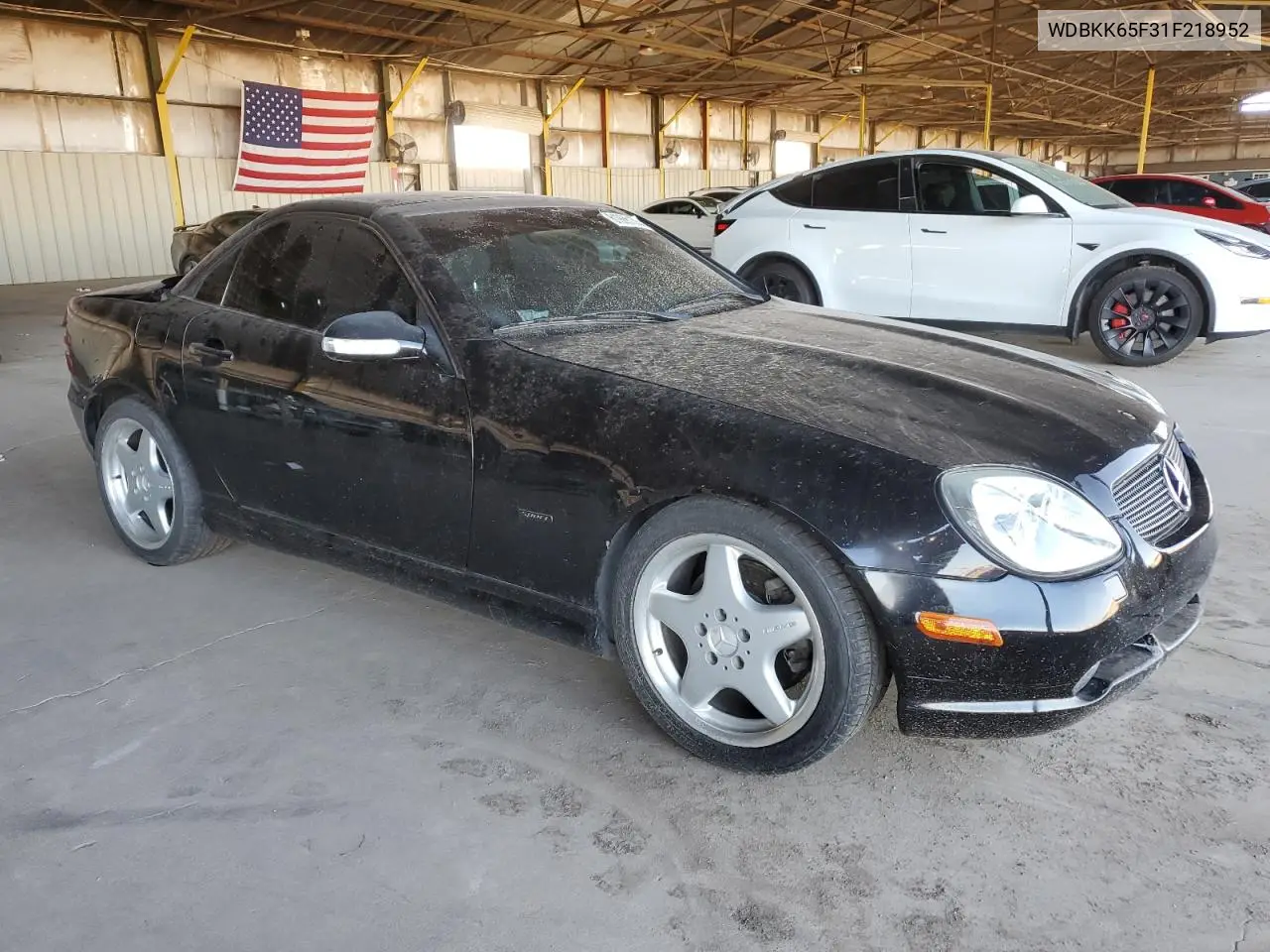 2001 Mercedes-Benz Slk 320 VIN: WDBKK65F31F218952 Lot: 61906155