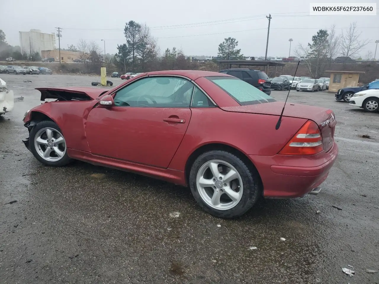 2002 Mercedes-Benz Slk 320 VIN: WDBKK65F62F237660 Lot: 45217735