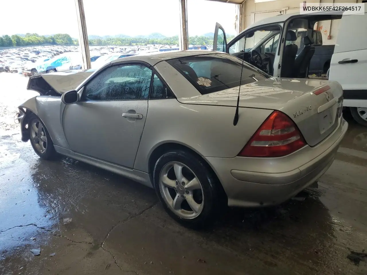 2002 Mercedes-Benz Slk 320 VIN: WDBKK65F42F264517 Lot: 58785845