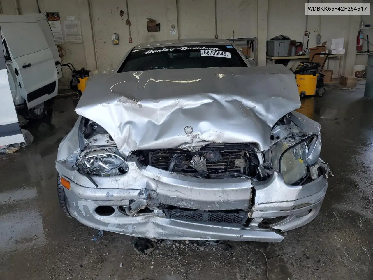 2002 Mercedes-Benz Slk 320 VIN: WDBKK65F42F264517 Lot: 58785845