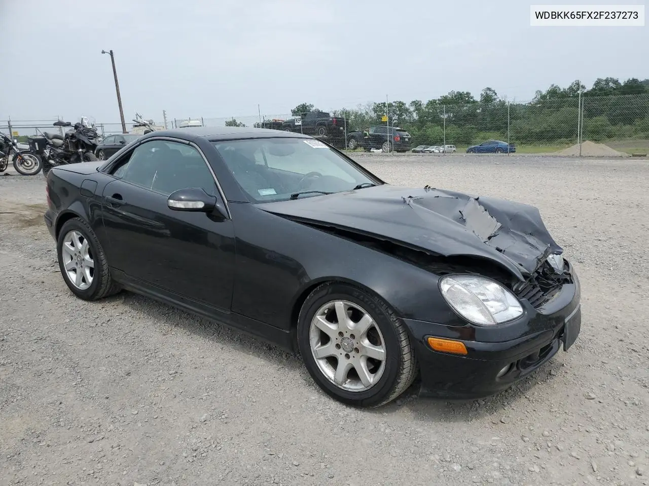 2002 Mercedes-Benz Slk 320 VIN: WDBKK65FX2F237273 Lot: 61068345