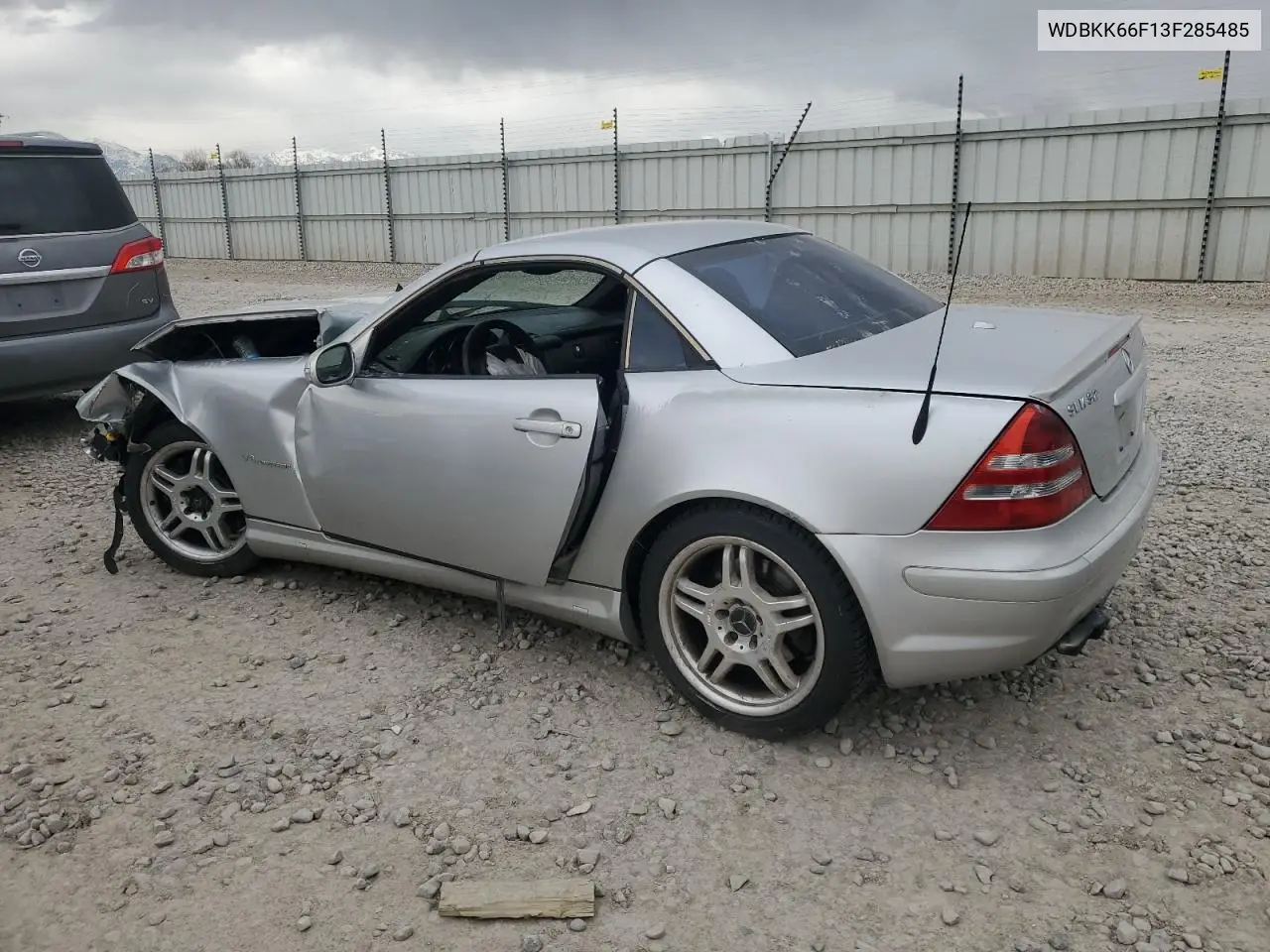 2003 Mercedes-Benz Slk 32 Amg Kompressor VIN: WDBKK66F13F285485 Lot: 50996885