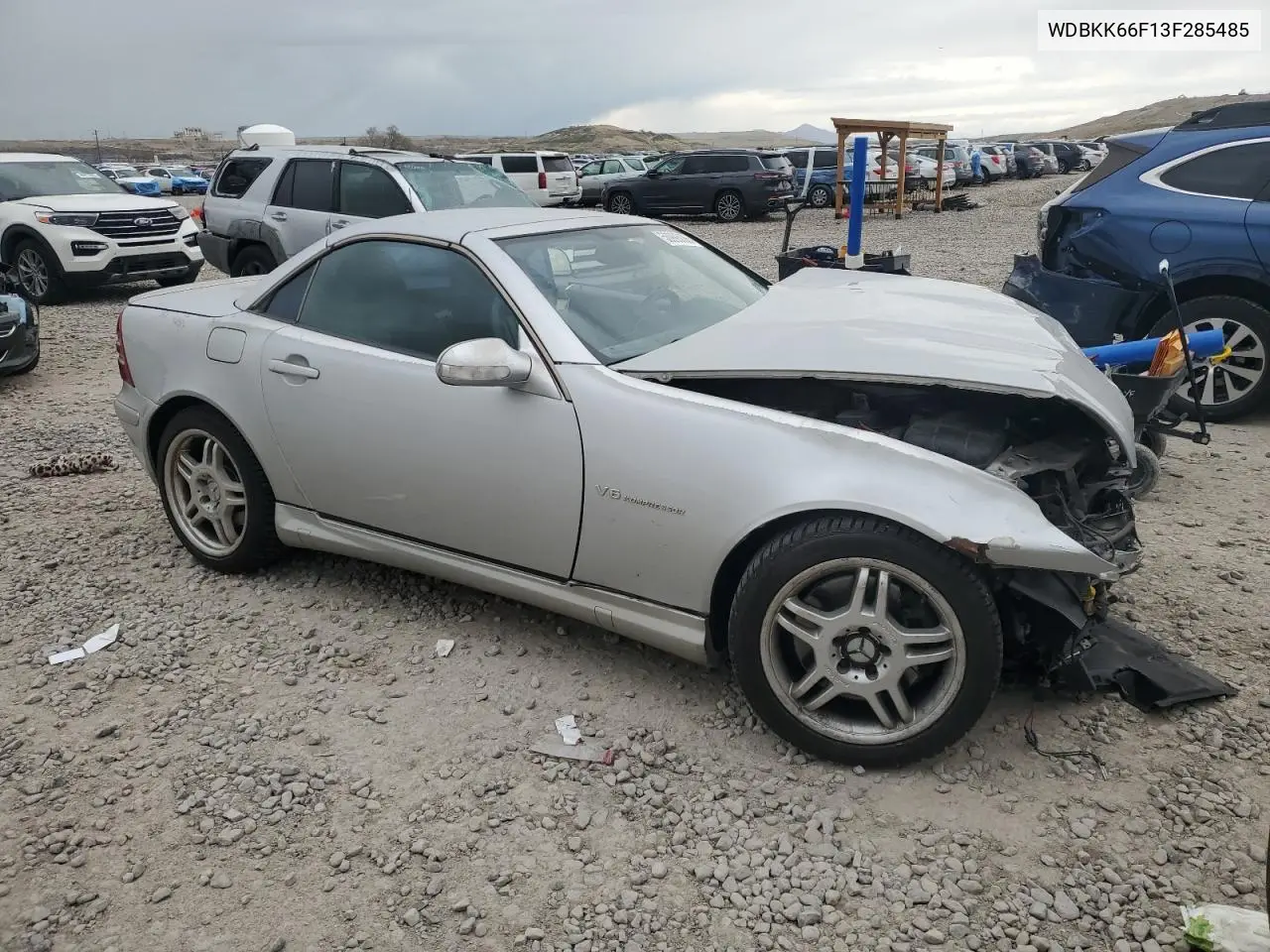 2003 Mercedes-Benz Slk 32 Amg Kompressor VIN: WDBKK66F13F285485 Lot: 50996885