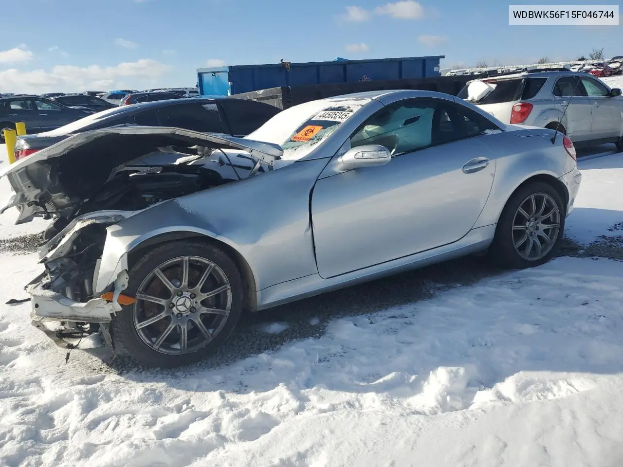 2005 Mercedes-Benz Slk 350 VIN: WDBWK56F15F046744 Lot: 44505245