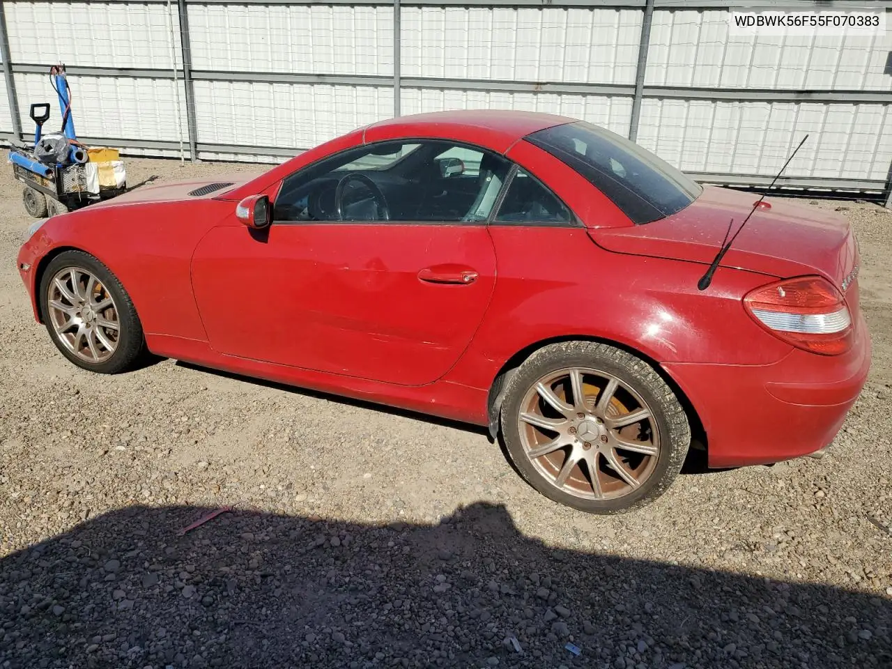 2005 Mercedes-Benz Slk 350 VIN: WDBWK56F55F070383 Lot: 52012985