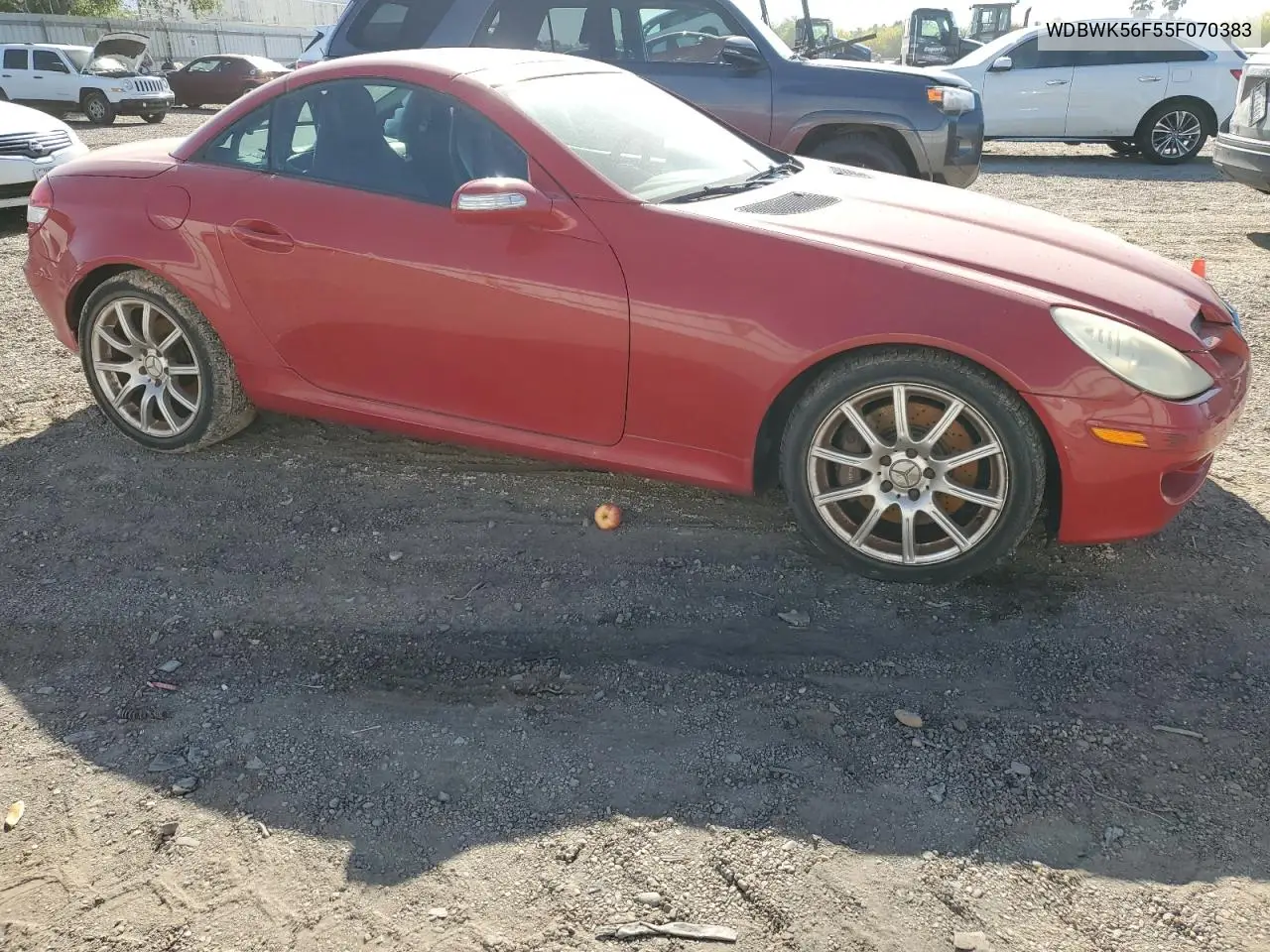 2005 Mercedes-Benz Slk 350 VIN: WDBWK56F55F070383 Lot: 52012985