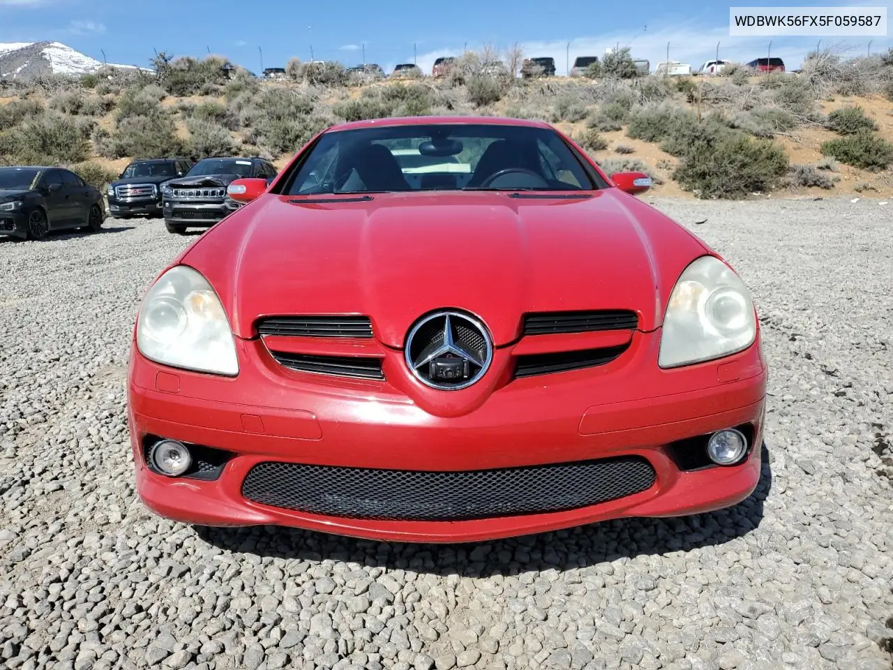 2005 Mercedes-Benz Slk 350 VIN: WDBWK56FX5F059587 Lot: 52400565