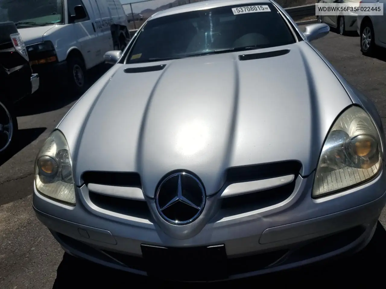 2005 Mercedes-Benz Slk 350 VIN: WDBWK56F35F022445 Lot: 53708015