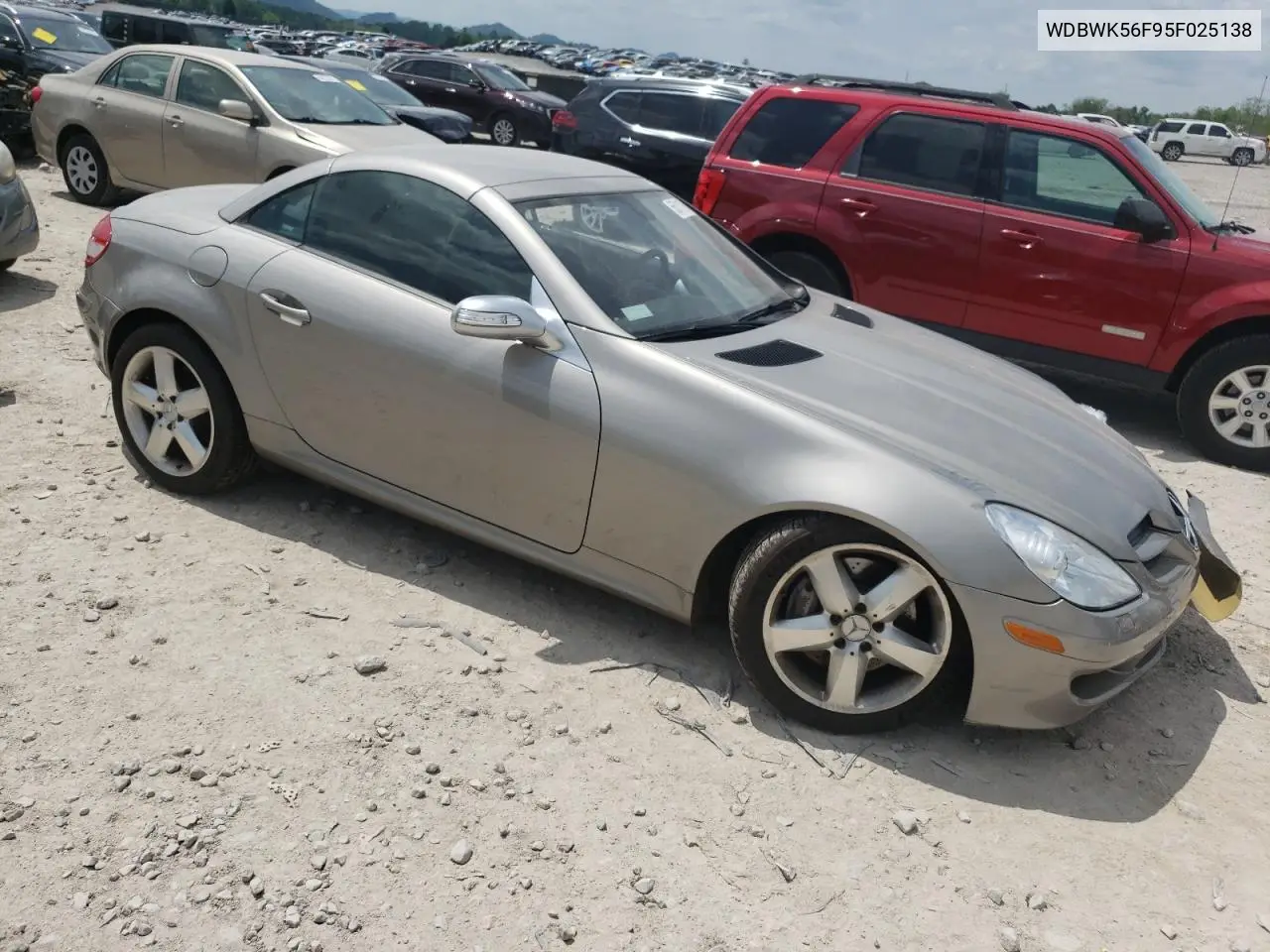 2005 Mercedes-Benz Slk 350 VIN: WDBWK56F95F025138 Lot: 55011125