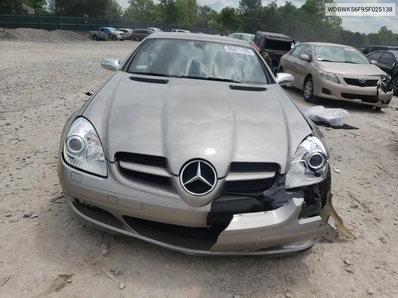 2005 Mercedes-Benz Slk 350 VIN: WDBWK56F95F025138 Lot: 55011125
