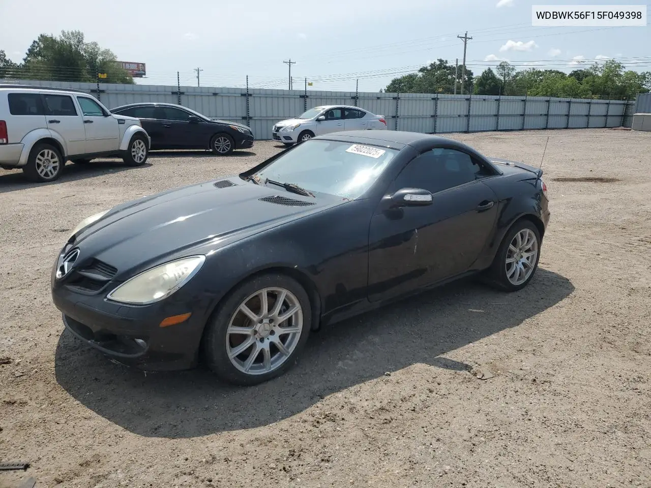 2005 Mercedes-Benz Slk 350 VIN: WDBWK56F15F049398 Lot: 59022025