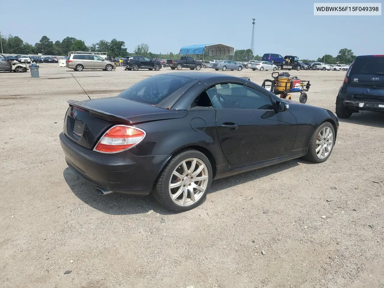2005 Mercedes-Benz Slk 350 VIN: WDBWK56F15F049398 Lot: 59022025