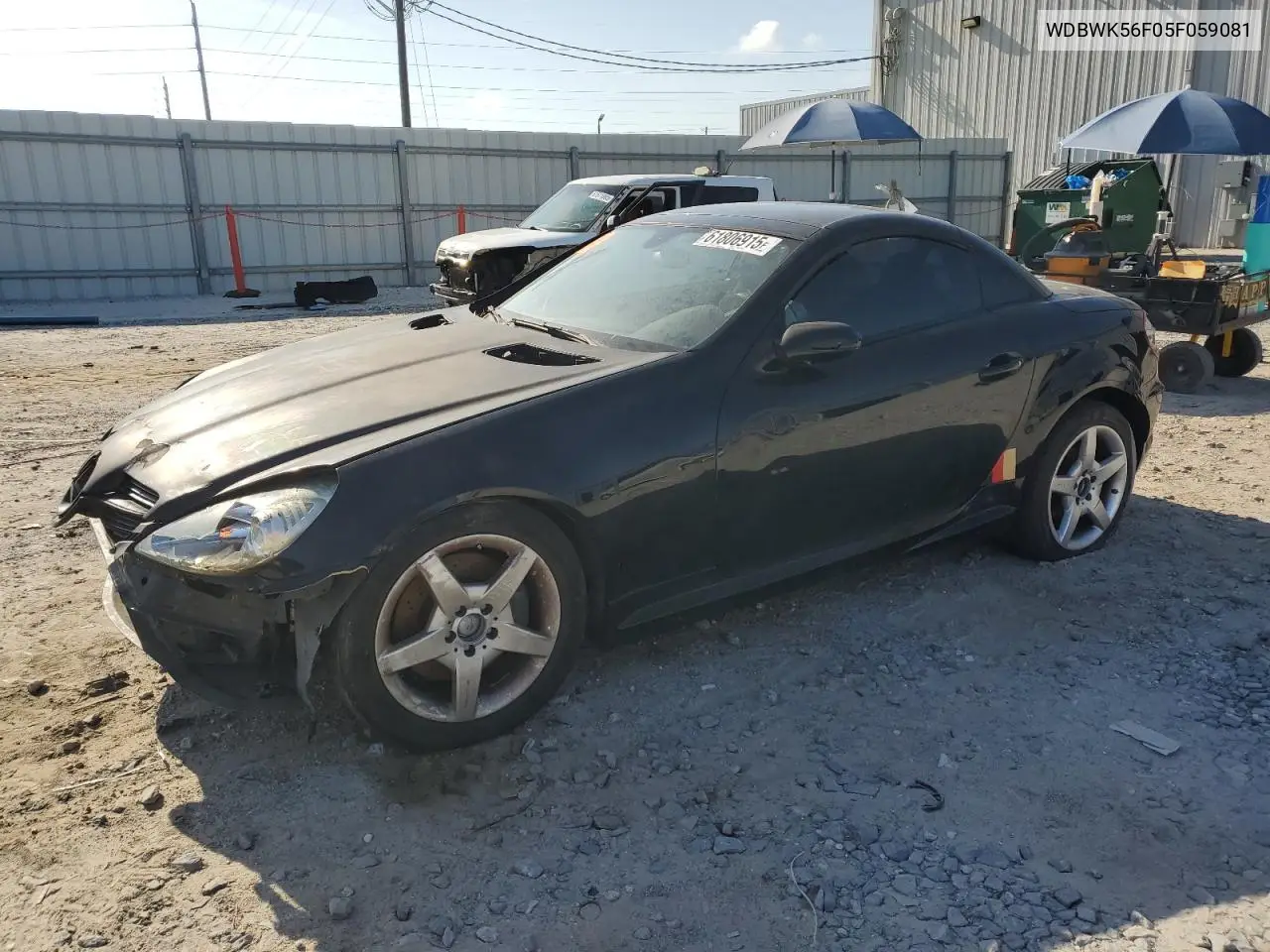 2005 Mercedes-Benz Slk 350 VIN: WDBWK56F05F059081 Lot: 61806915