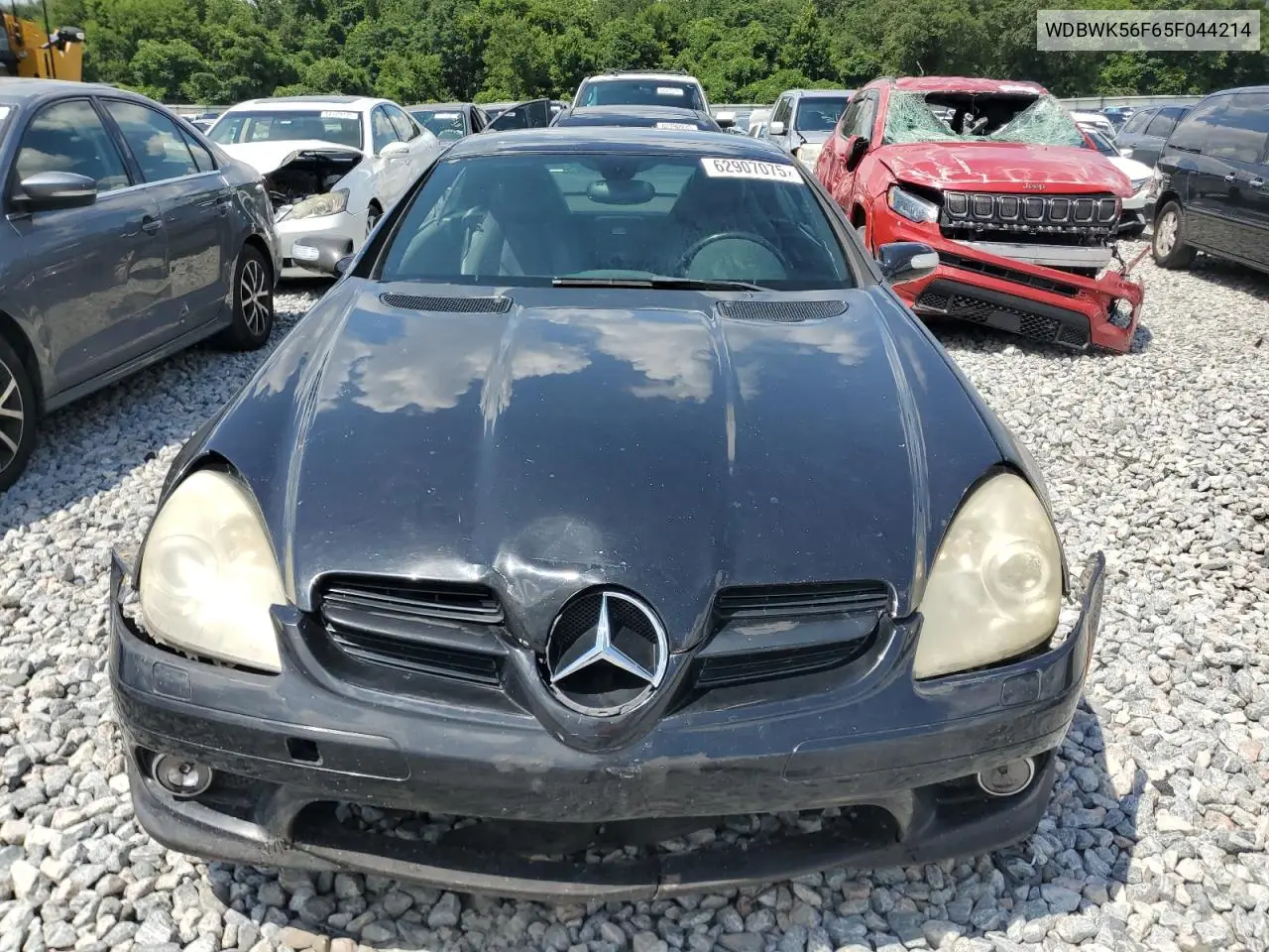 2005 Mercedes-Benz Slk 350 VIN: WDBWK56F65F044214 Lot: 62907075